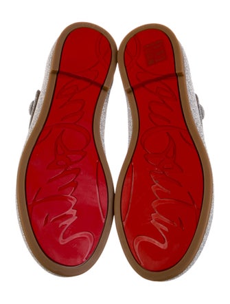 Christian Louboutin Girls' Metallic Flats