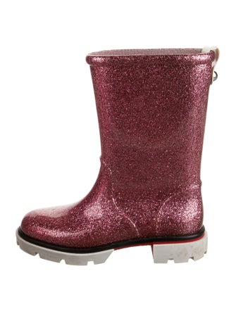 Christian Louboutin Girls' Patent Leather Boots