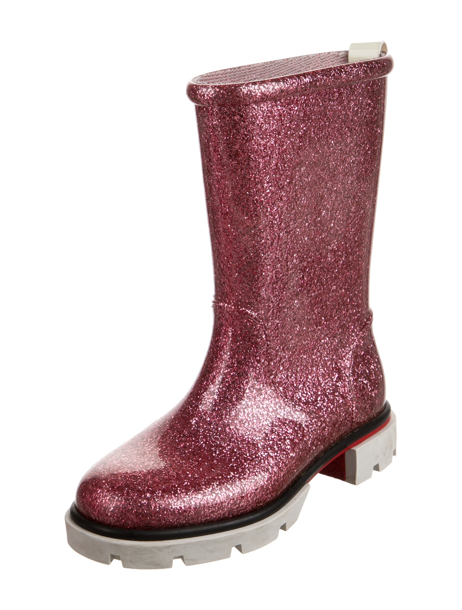 Christian Louboutin Girls' Patent Leather Boots