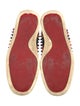 Christian Louboutin Spike Accents Leather Sneakers