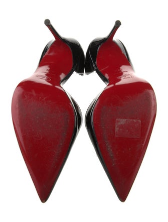 Christian Louboutin Patent Leather D'Orsay Pumps