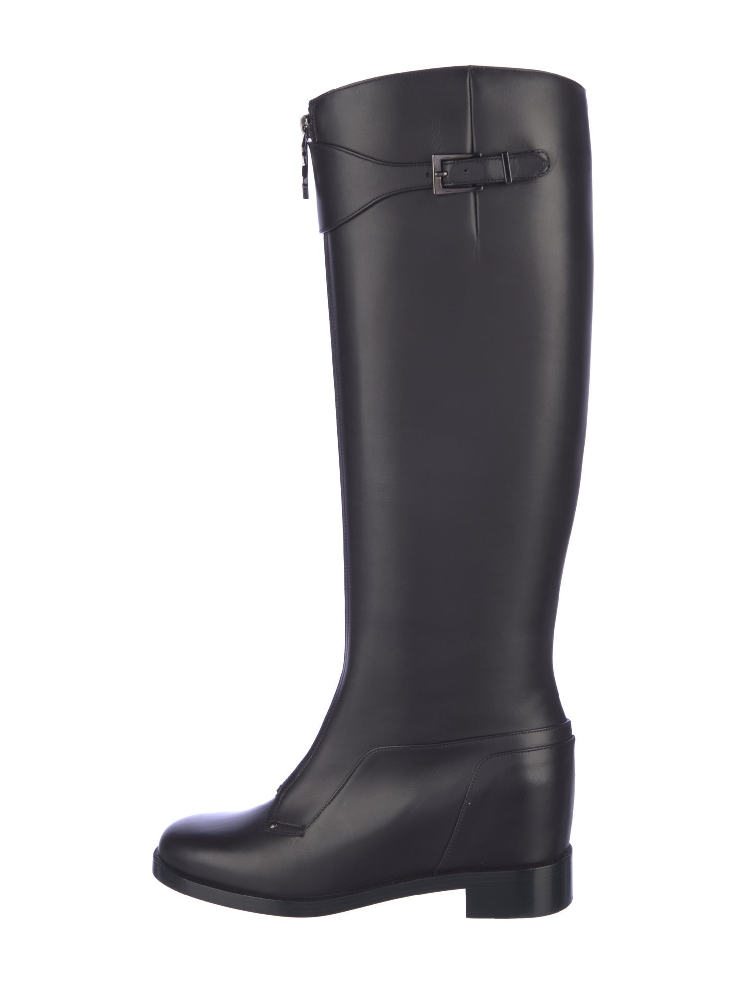 Christian Louboutin Leather Riding Boots
