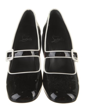 Christian Louboutin Minny Babe 70 Patent Leather Pumps