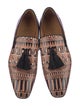 Christian Louboutin Leather Printed Slippers