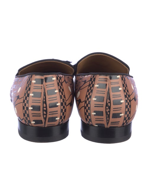 Christian Louboutin Leather Printed Slippers