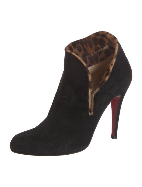 Christian Louboutin Suede D'Orsay Pumps