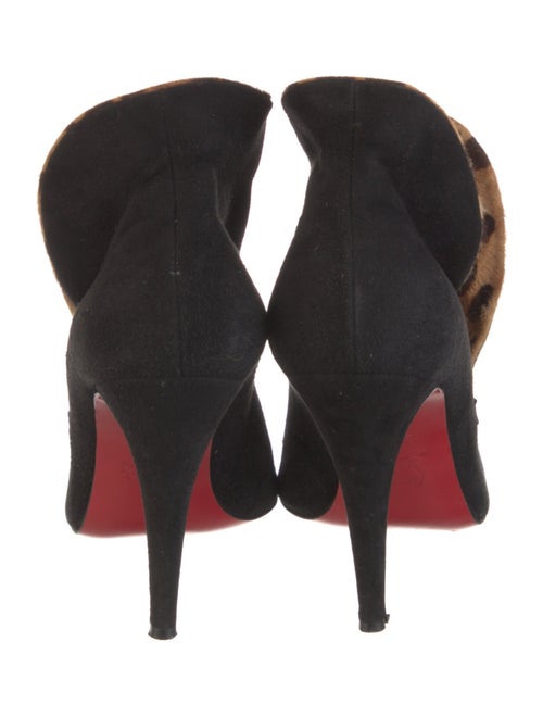 Christian Louboutin Suede D'Orsay Pumps
