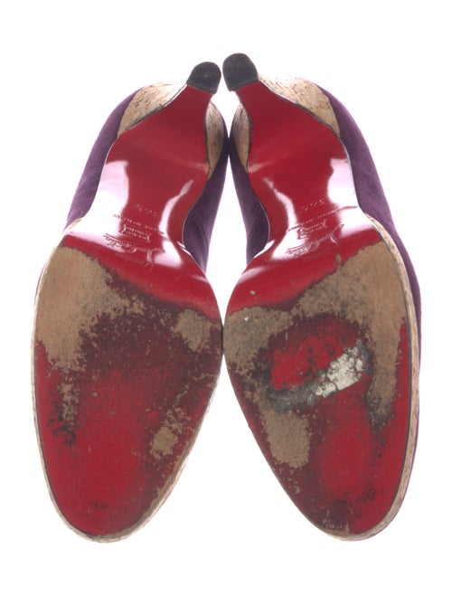 Christian Louboutin Suede Pumps