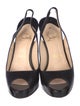 Christian Louboutin Leather Slingback Pumps