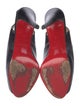 Christian Louboutin Leather Slingback Pumps
