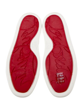 Christian Louboutin Girls' Low Top Leather Sneaker