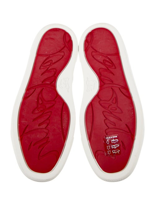 Christian Louboutin Girls' Low Top Leather Sneaker