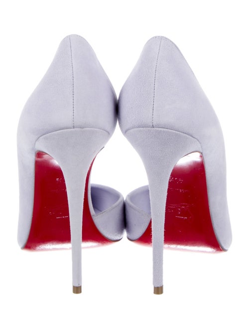 Christian Louboutin Suede D'Orsay Pumps
