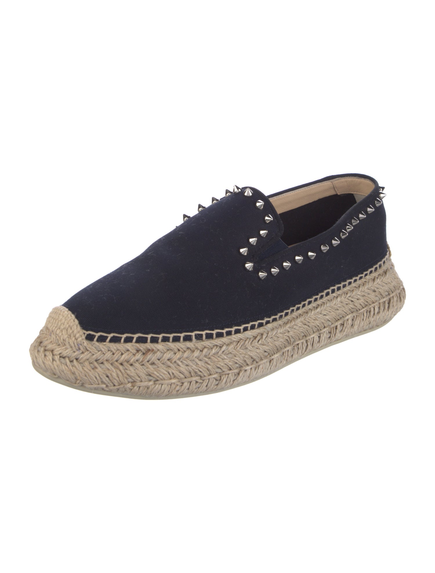 Christian Louboutin Canvas Espadrille Sneakers w/ Tags