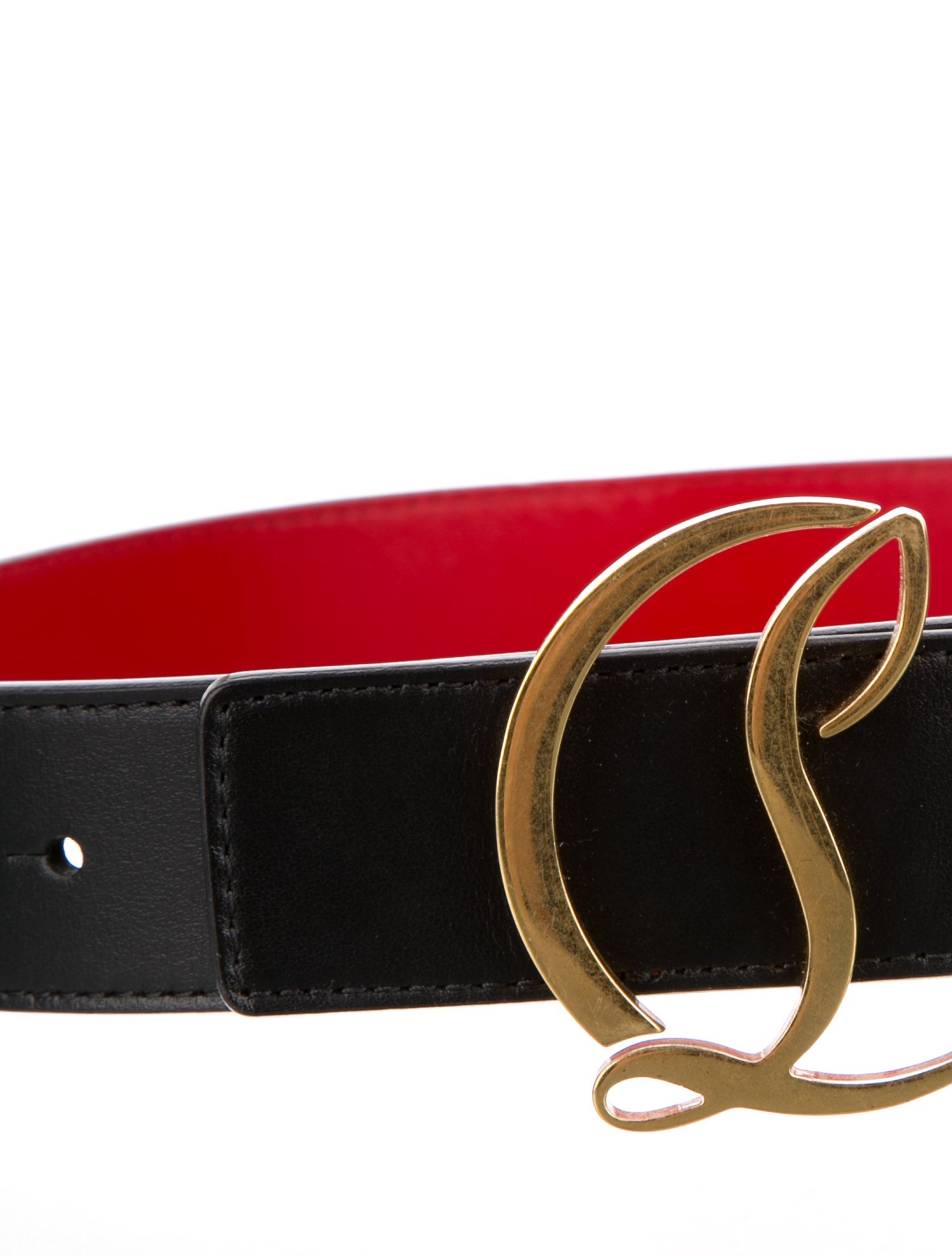 Christian Louboutin Leather Waist Belt