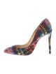 Christian Louboutin Tweed Printed Pumps