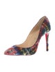 Christian Louboutin Tweed Printed Pumps