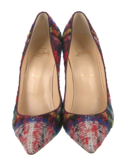 Christian Louboutin Tweed Printed Pumps