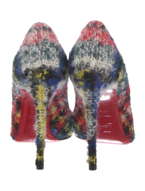 Christian Louboutin Tweed Printed Pumps