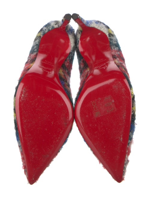 Christian Louboutin Tweed Printed Pumps