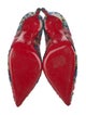 Christian Louboutin Tweed Printed Pumps