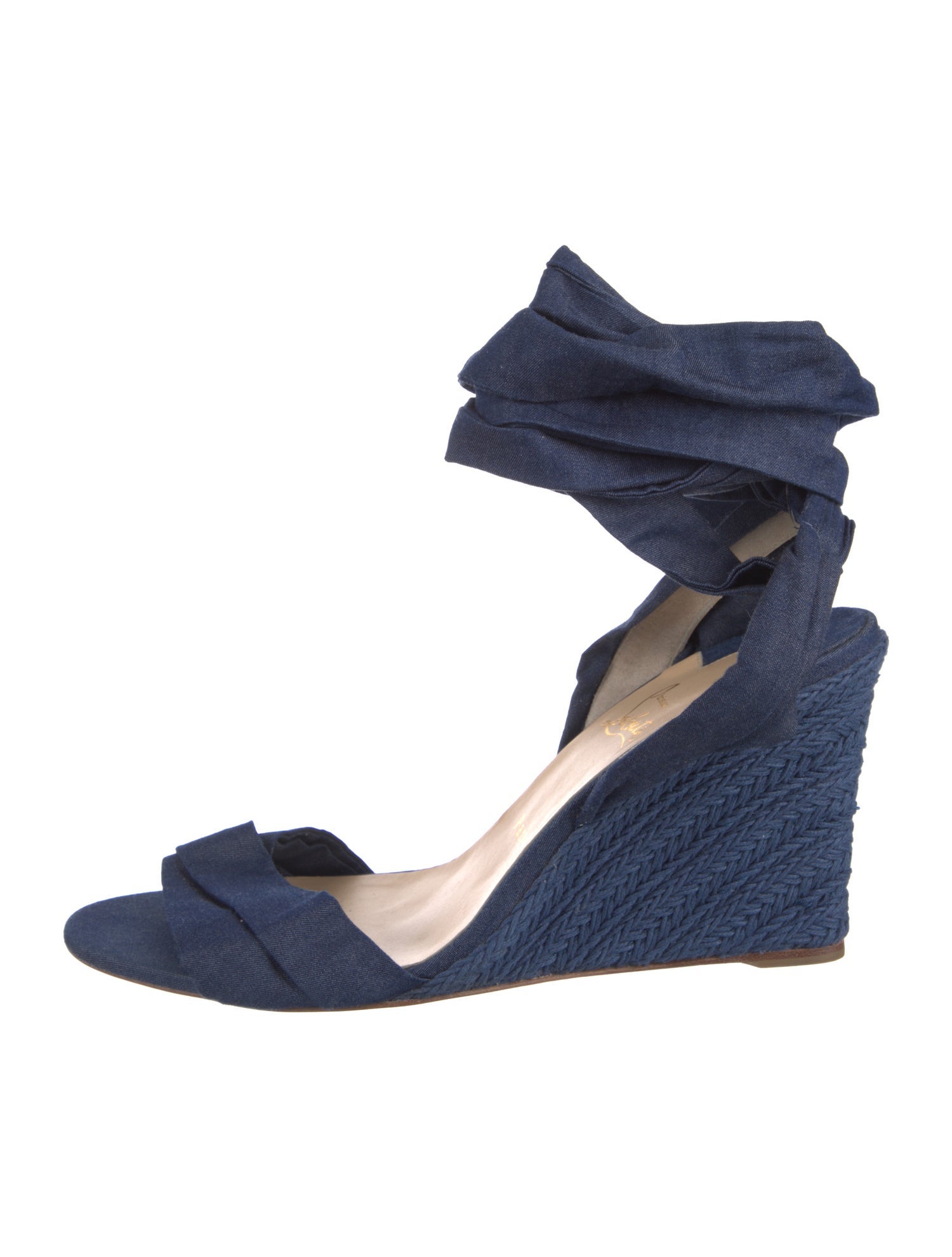 Christian Louboutin Denim Sandals
