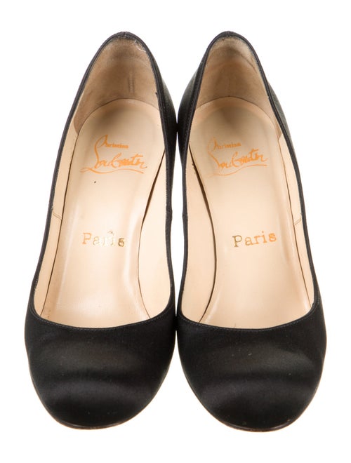 Christian Louboutin Satin Pumps