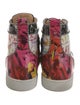 Christian Louboutin Leather Printed Sneakers