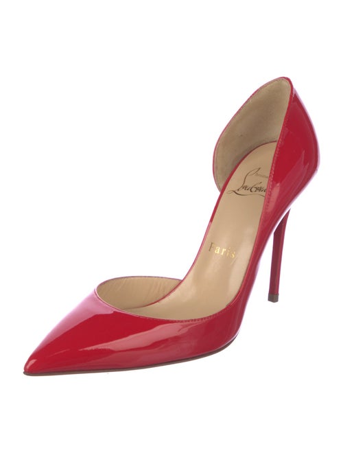 Christian Louboutin Patent Leather D'Orsay Pumps