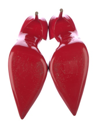 Christian Louboutin Patent Leather D'Orsay Pumps