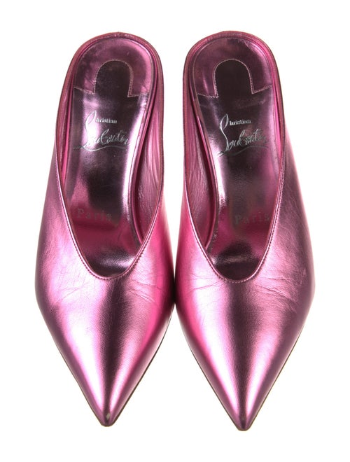 Christian Louboutin Leather Mules