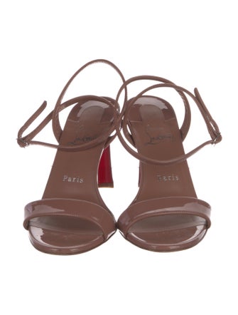 Christian Louboutin Patent Leather Sandals