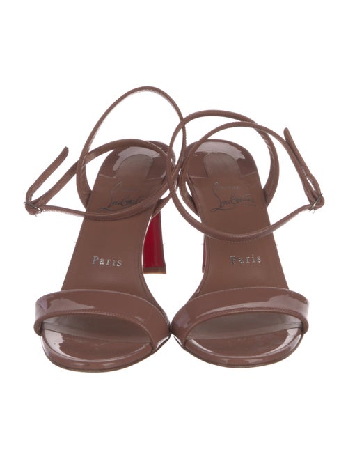 Christian Louboutin Patent Leather Sandals