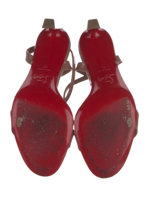 Christian Louboutin Patent Leather Sandals