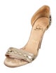 Christian Louboutin Satin Sandals