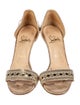 Christian Louboutin Satin Sandals