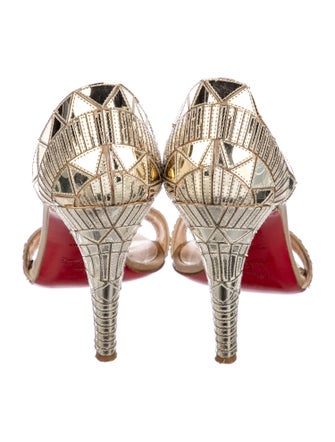 Christian Louboutin Satin Sandals