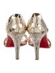 Christian Louboutin Satin Sandals