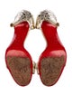 Christian Louboutin Satin Sandals