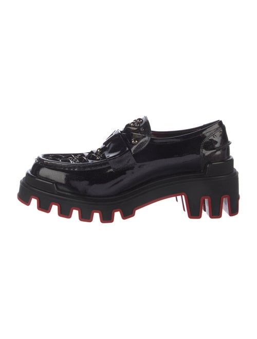 Christian Louboutin x MARVEL Spike Accents Patent Leather Loafers