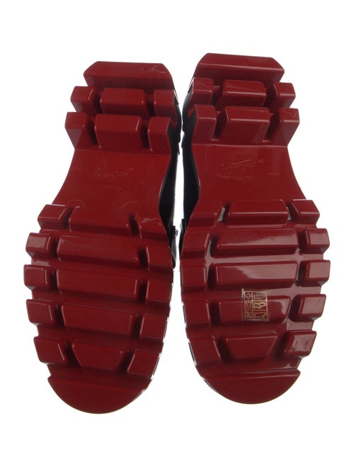 Christian Louboutin x MARVEL Spike Accents Patent Leather Loafers