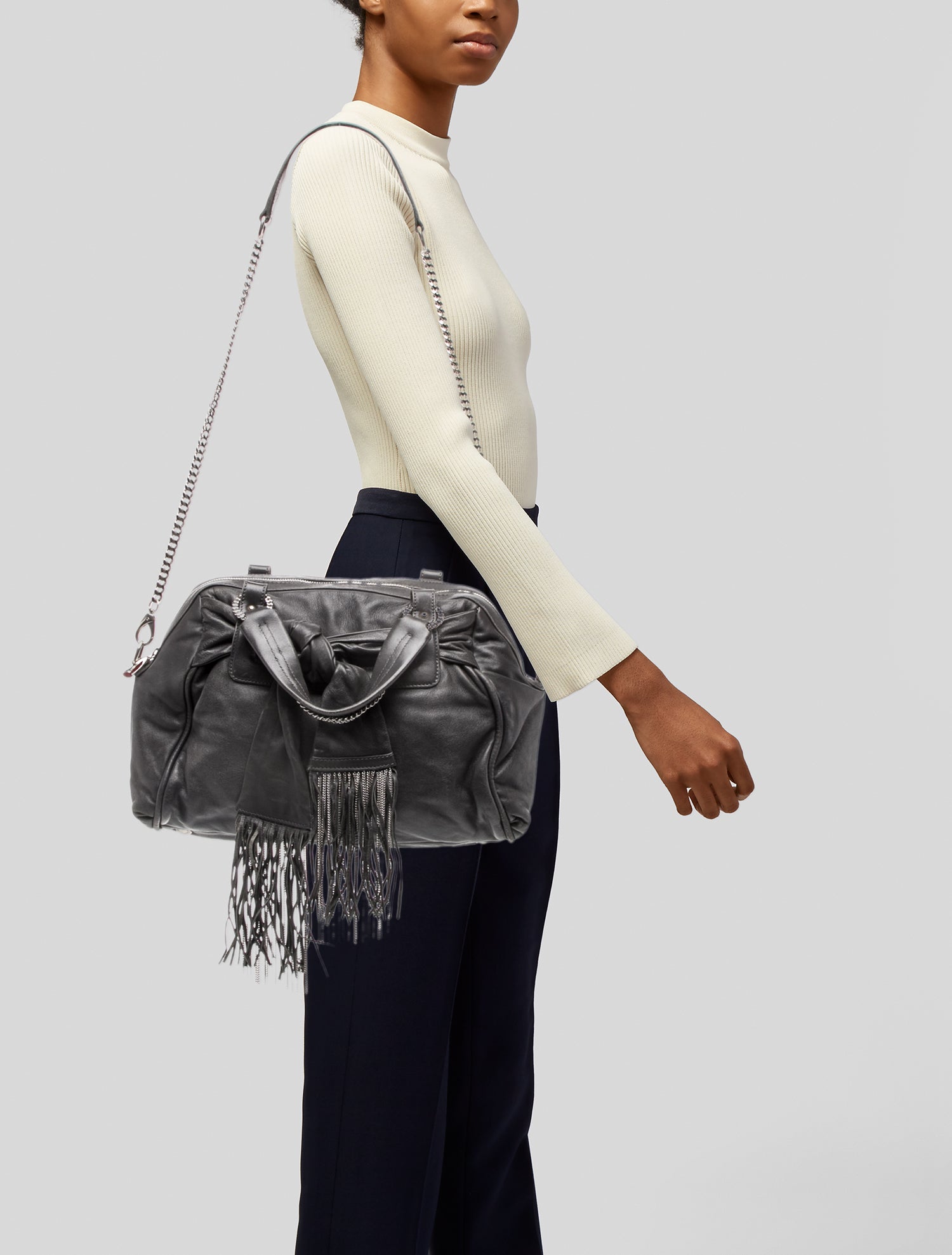 Christian Louboutin Leather Shoulder Bag