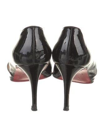 Christian Louboutin Patent Leather D'Orsay Pumps