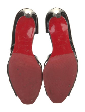 Christian Louboutin Patent Leather D'Orsay Pumps