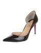 Christian Louboutin Patent Leather D'Orsay Pumps