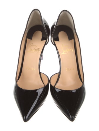 Christian Louboutin Patent Leather D'Orsay Pumps