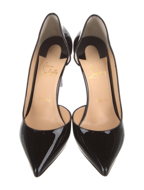 Christian Louboutin Patent Leather D'Orsay Pumps
