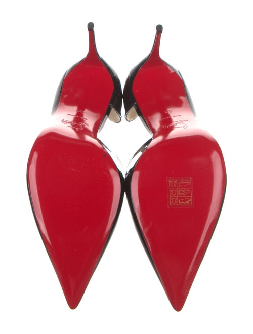 Christian Louboutin Patent Leather D'Orsay Pumps
