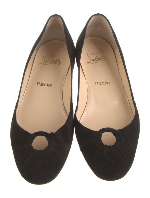 Christian Louboutin Suede Flats