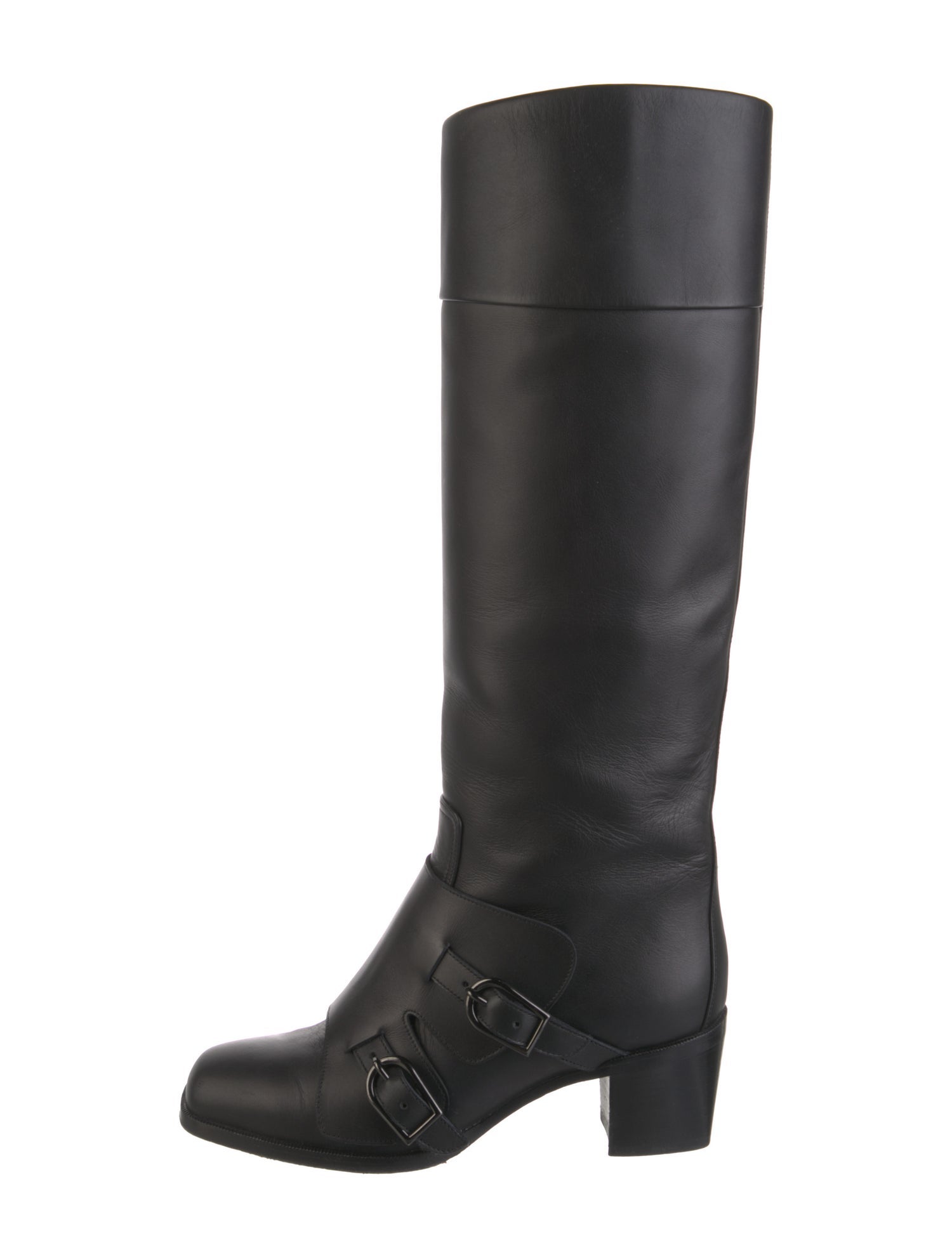 Christian Louboutin Leather Riding Boots